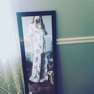 Floral dress romper